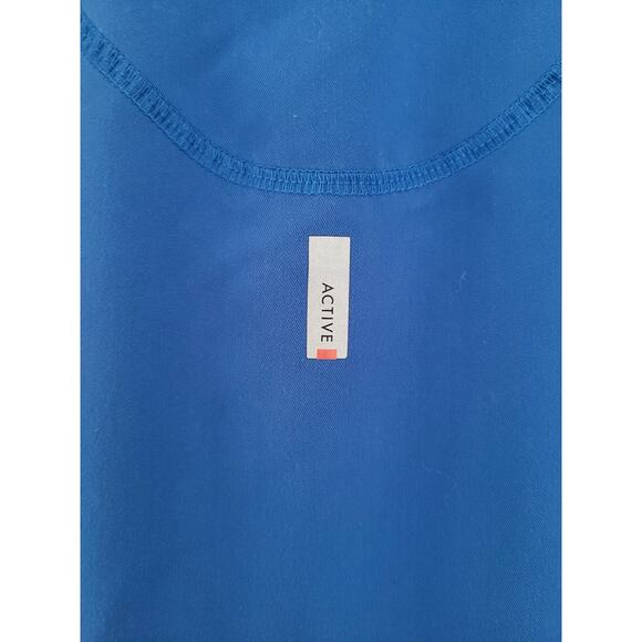 Grey's Anatomy By Barco Active Blue Women's Scrub Top size XL‎ #P3 - Picture 6 of 6